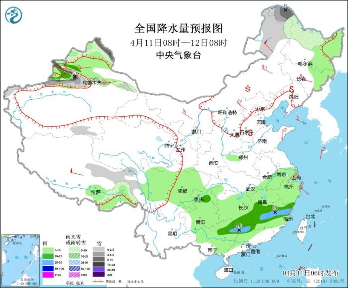 北方将有大风降温及沙尘天气 新疆北部黑龙江等地有雨雪